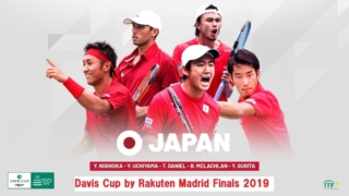 2019デビスカップ・ファイナルズ（国別対抗 決勝ラウンド）のテニス日本代表