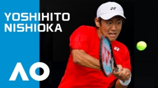 全豪オープンテニス西岡良仁