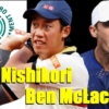 BNアムロ世界テニス・トーナメント2021のダブルス1回戦、錦織圭・マクラクラン勉ペア