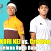 錦織圭vsクリスチャン・ガリン　バルセロナオープン2021の2回戦