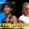 大坂なおみ vs J.タイシュマン 2021 ウエスタン＆サザン オープン 女子シングルス3回戦
