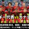 サッカー ベルギー代表 対 カナダ代表戦のテレビ放送(地上波・BS中継)・ネット配信(ライブ/見逃し)・スタメン