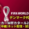 デンマーク代表 ワールドカップ2022のサッカー中継(テレビ放送/ネット配信)・試合予定・スタメン情報・順位表