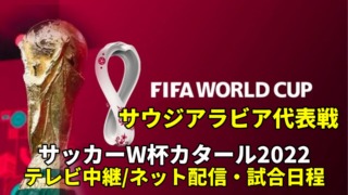 サウジアラビア代表 ワールドカップ2022のサッカー中継(テレビ放送/ネット配信)・試合予定・スタメン情報・順位表