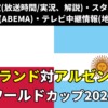 ワールドカップ(W杯)グループCのサッカーポーランド代表 対 アルゼンチン代表戦 最終節(3戦目)のテレビ放送/ネット配信の実況解説・生中継(ライブ配信)の放送時間・出場メンバー・順位表