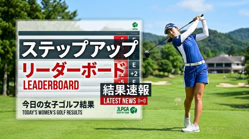 今日の女子ゴルフリーダーボード フンドーキンレディース 2026 第2ラウンド 結果速報 サスペンデッド