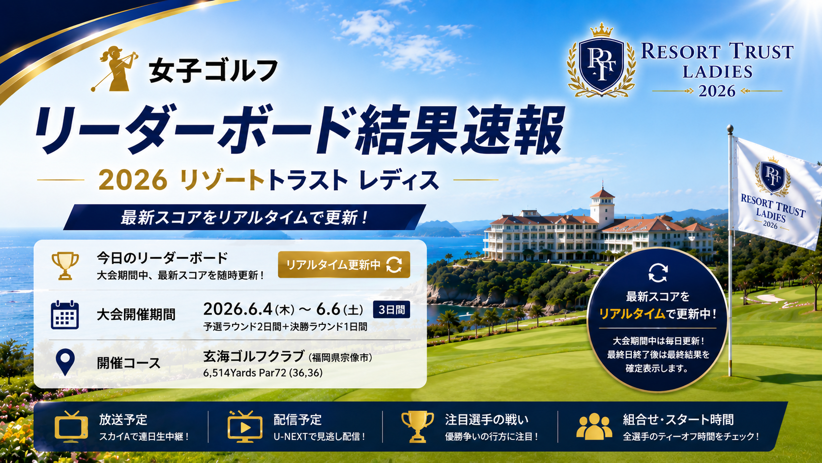 女子ゴルフリーダーボード プレナスレディースカップ2026 結果速報