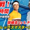 【錦織圭× S.チチパス 2回戦】上海マスターズの試合予定・テレビ放送(配信)・結果・対