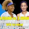 【大坂なおみ×張帥(S.Zhang) 1回戦】ウエスタン&サザン オープン(シンシナティ)の放